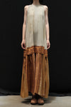 Mutedance 24 Spring/Summer Layered Dress MD-MD24SS81-OLD old gold PM136